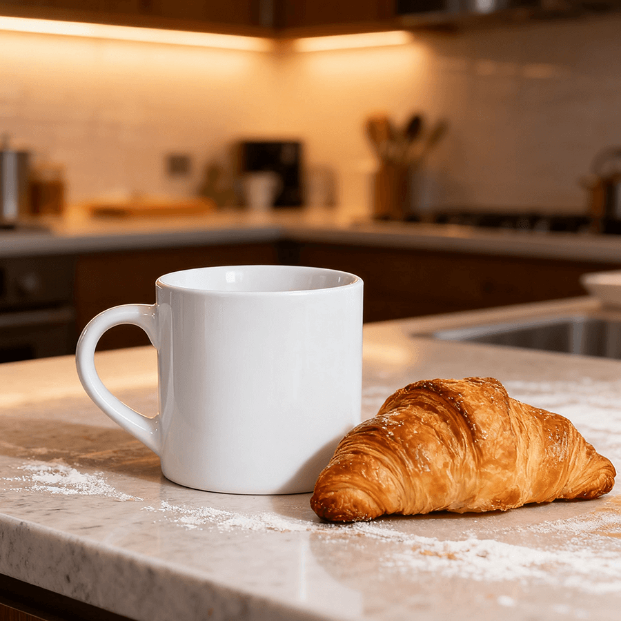 Custom 6oz ceramic photo mug