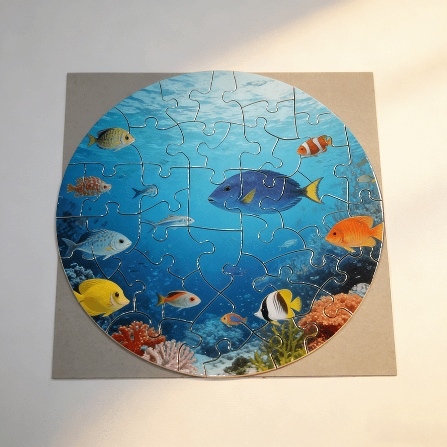 Sublimation puzzle paper