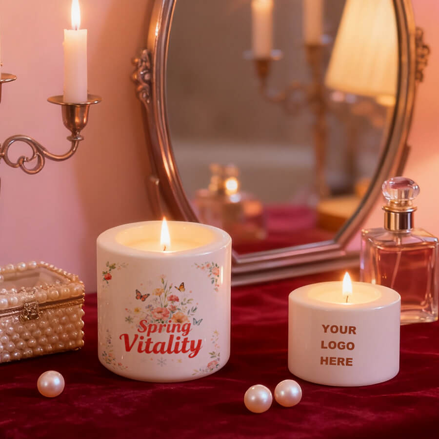 Sublimation Ceramic Candle Holder