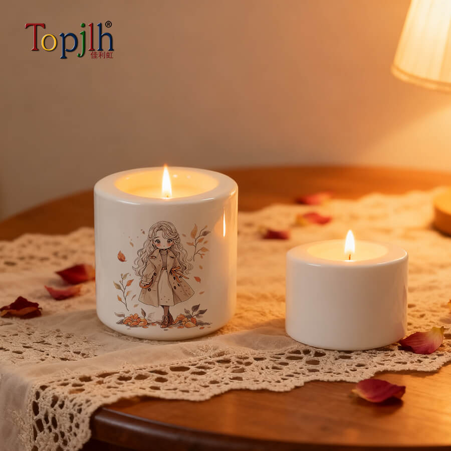 Sublimation Ceramic Candle Holder