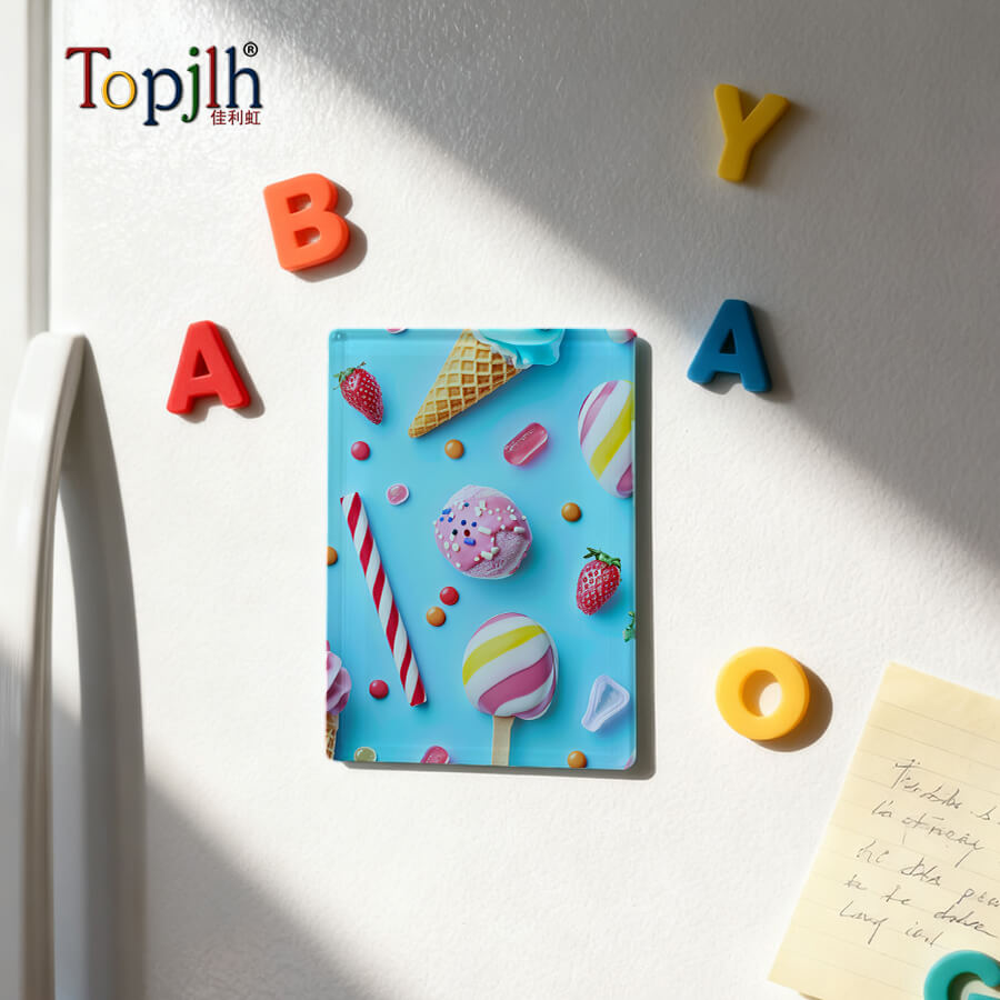 Personalized Photo Glass Fridge Magnets