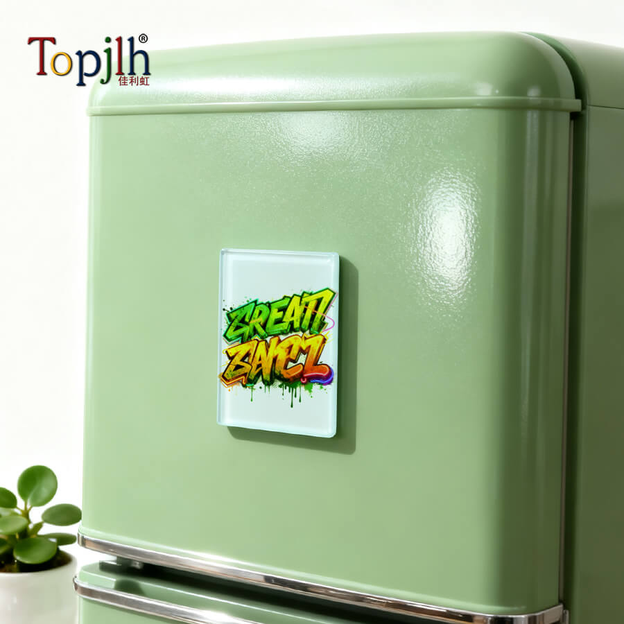 Custom Photo Glass Fridge Magnets