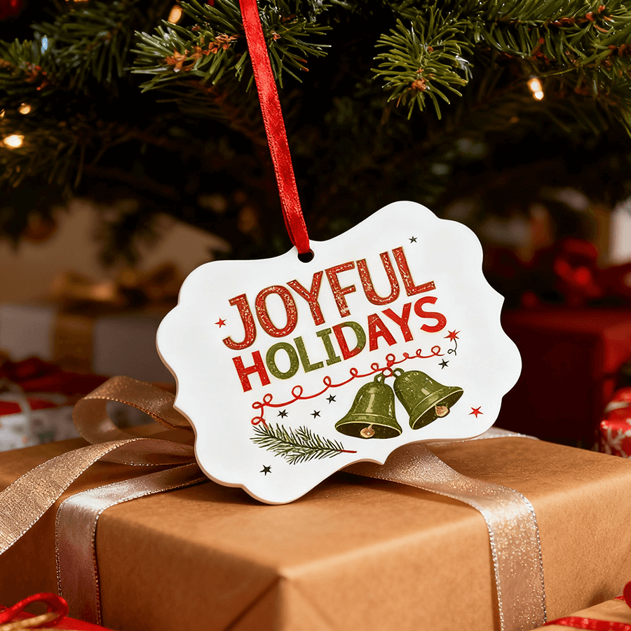 Personalized MDF Christmas Ornaments