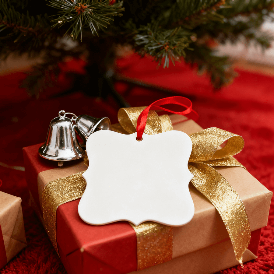 Sublimated Photo Christmas Tree Ornaments