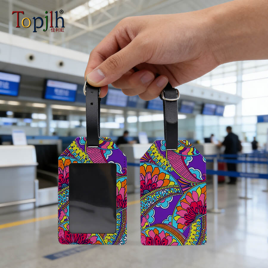 Custom Sublimation Travel Tags