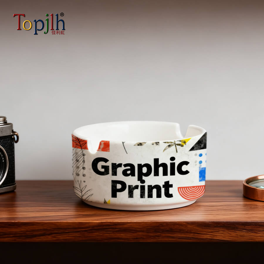 Personalized Ceramic Ashtray