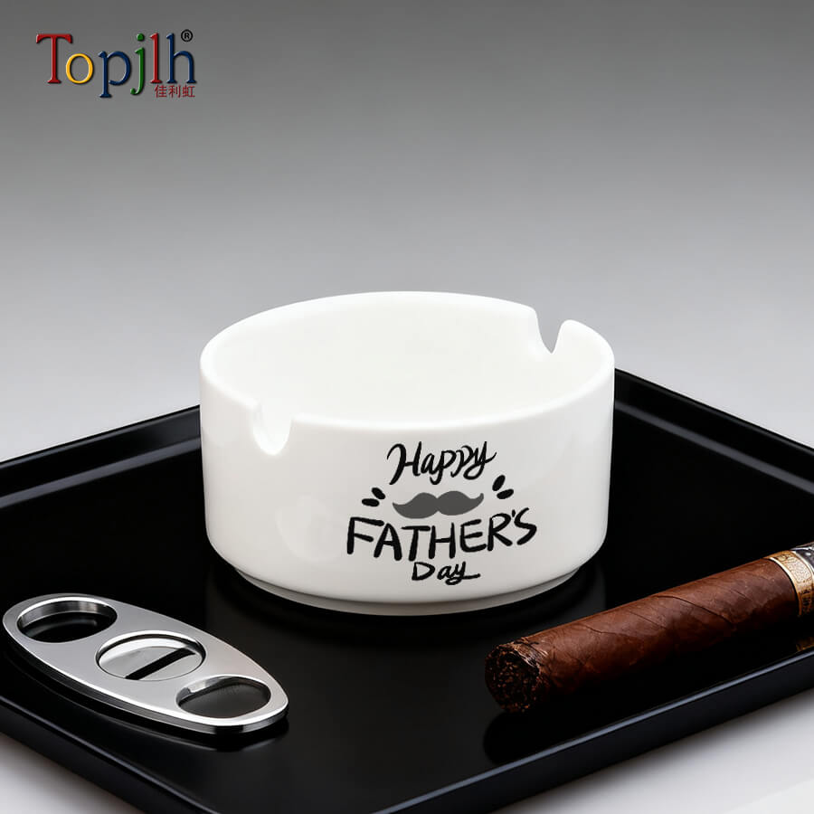 Personalized Ceramic Ashtray
