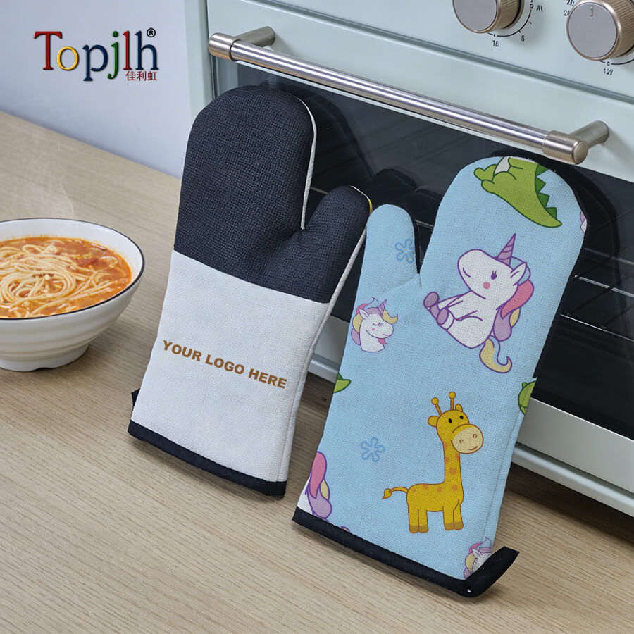 Custom Printed Oven Mitts