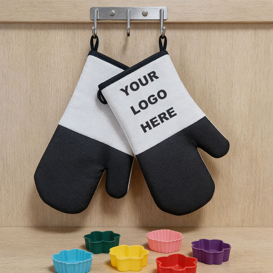 Custom Printed Oven Mitts