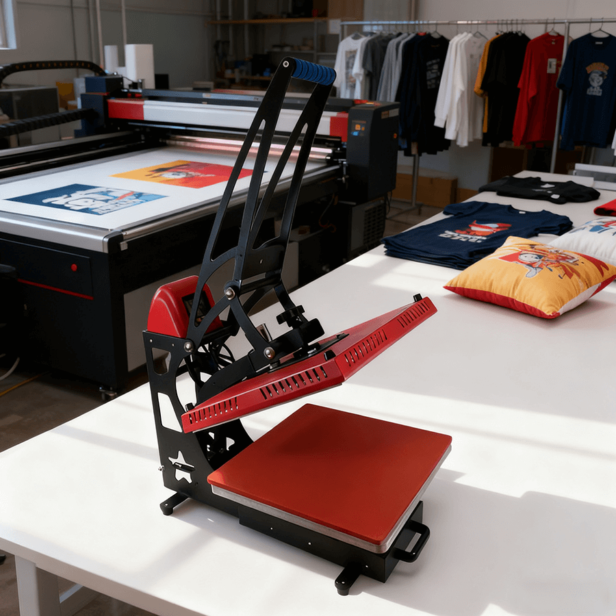 Semi-Auto Magnetic Heat Press Machine