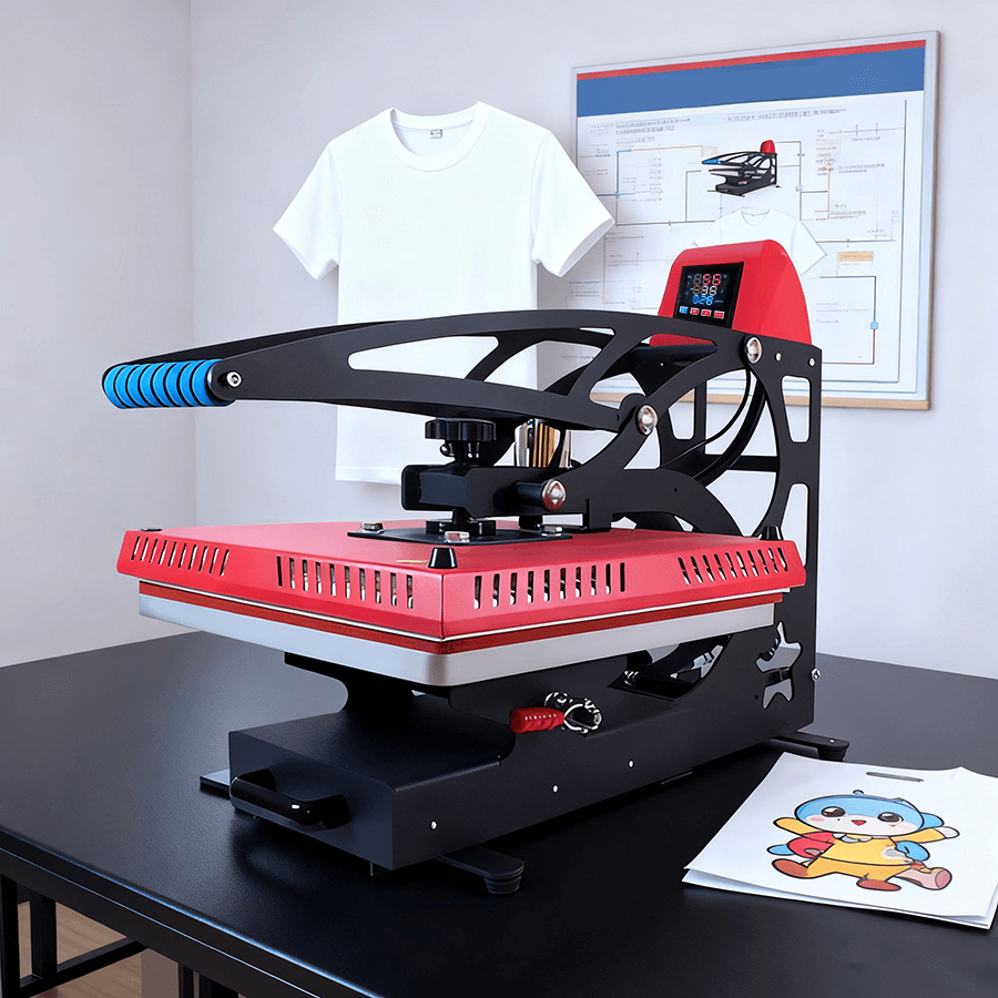 Custom Apparel Heat Press Equipment
