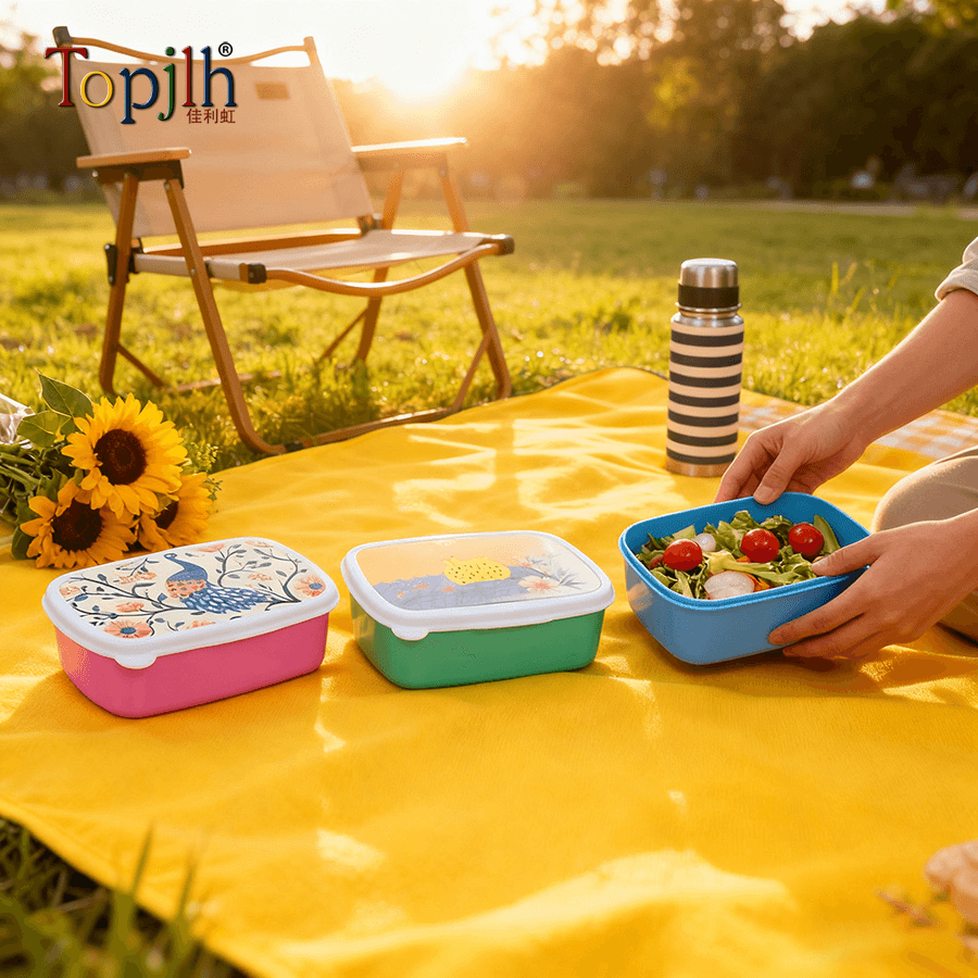 Personalized printed lunch container
