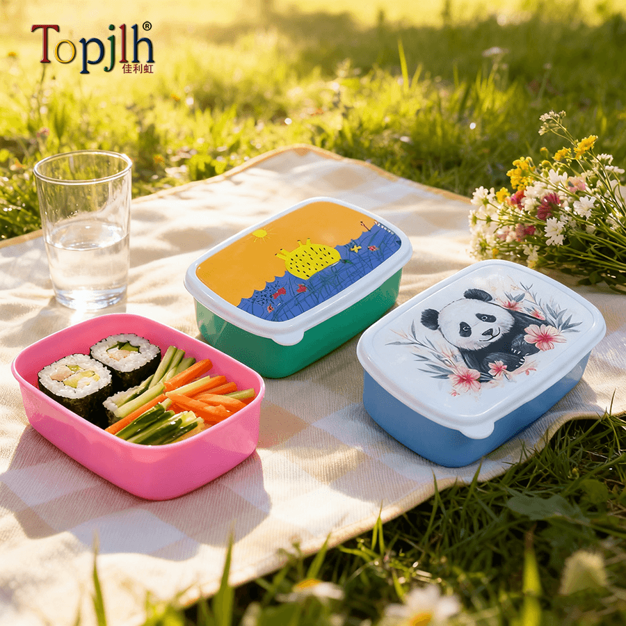 Microwave safe plastic lunch box