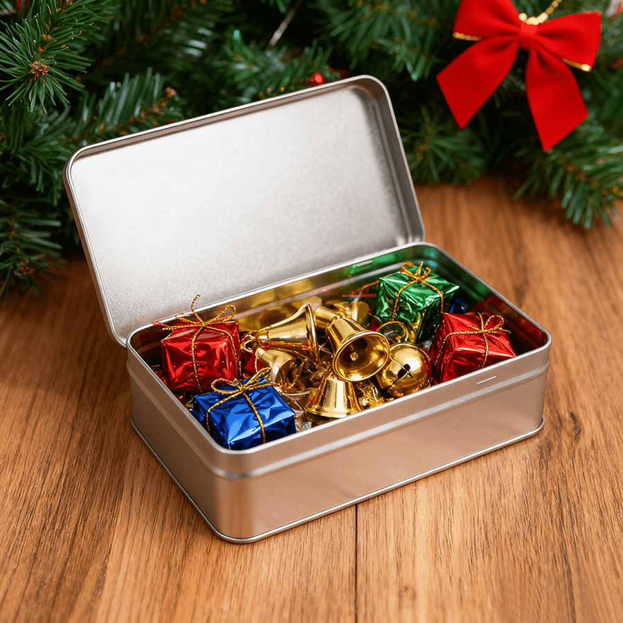 Heat transfer gift tin