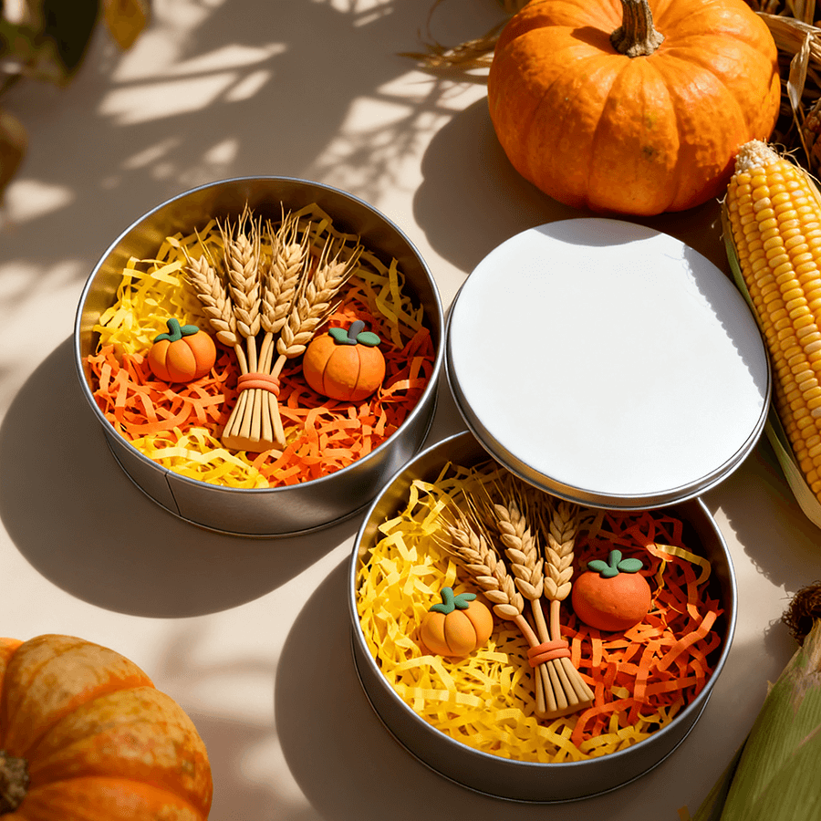 Personalized photo tin box