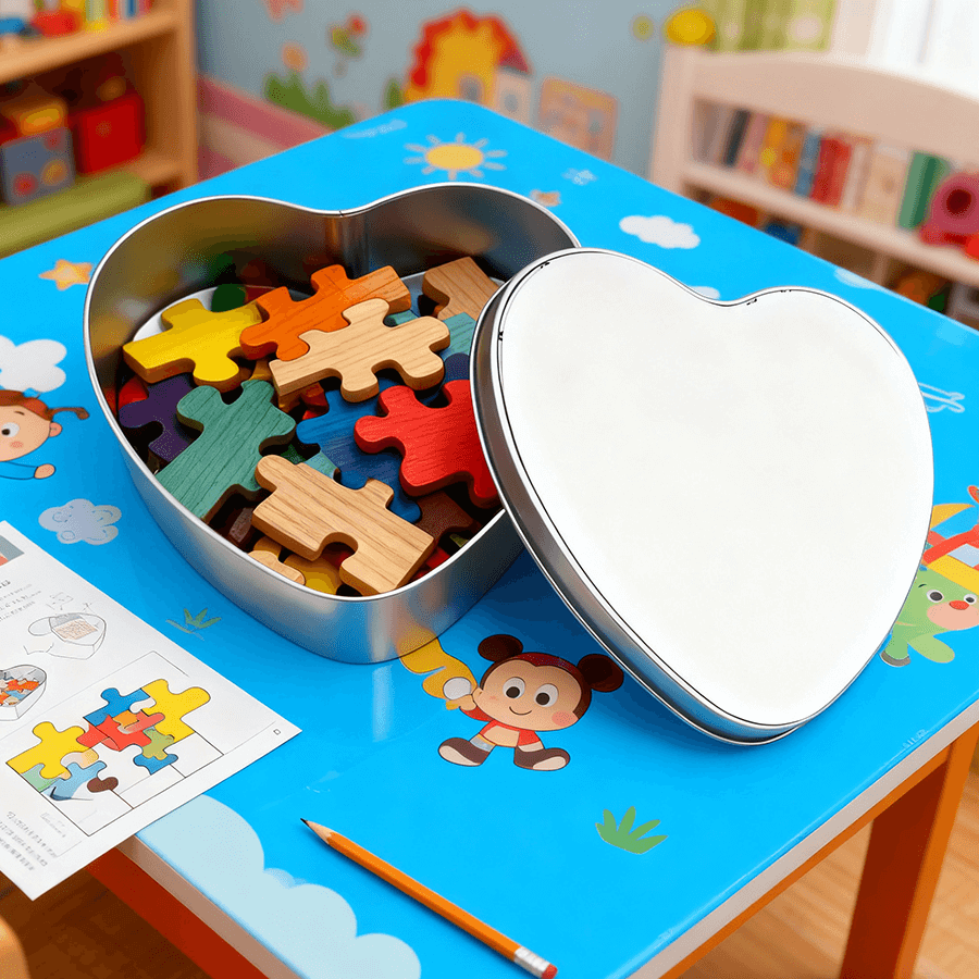 Blank sublimation tin boxes