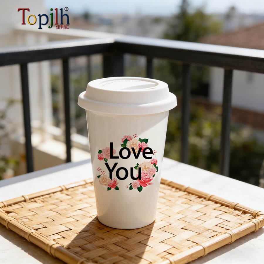 Custom logo White ceramic Coffee Mug