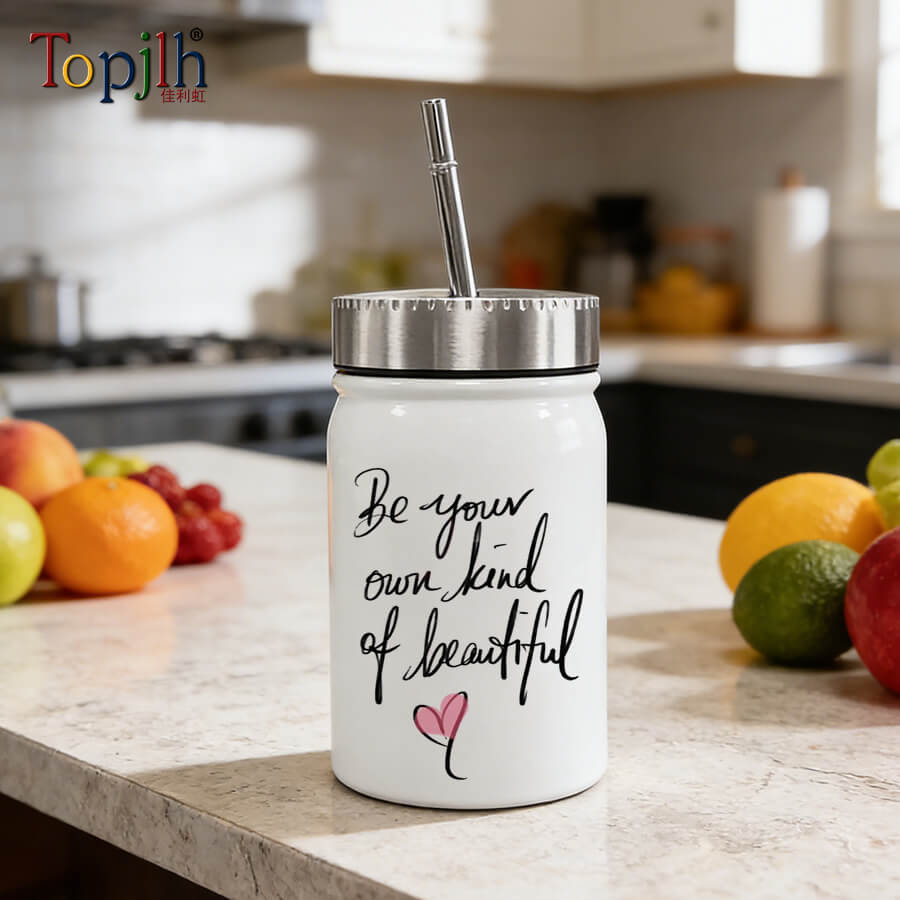 Stainless steel mason jar for sublimation