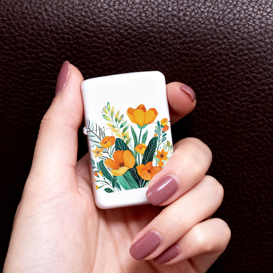 white coated lighter for sublimation