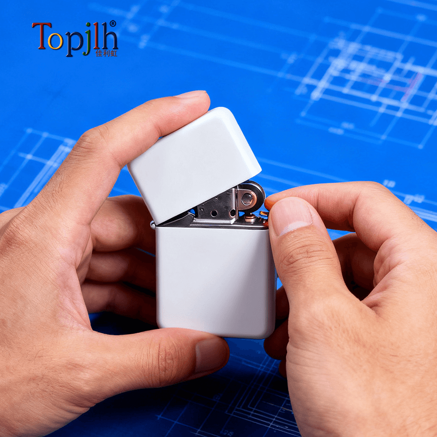 Windproof metal lighter