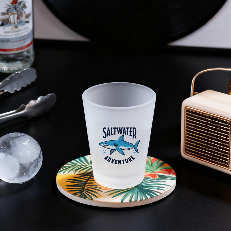 custom printed shot glasses