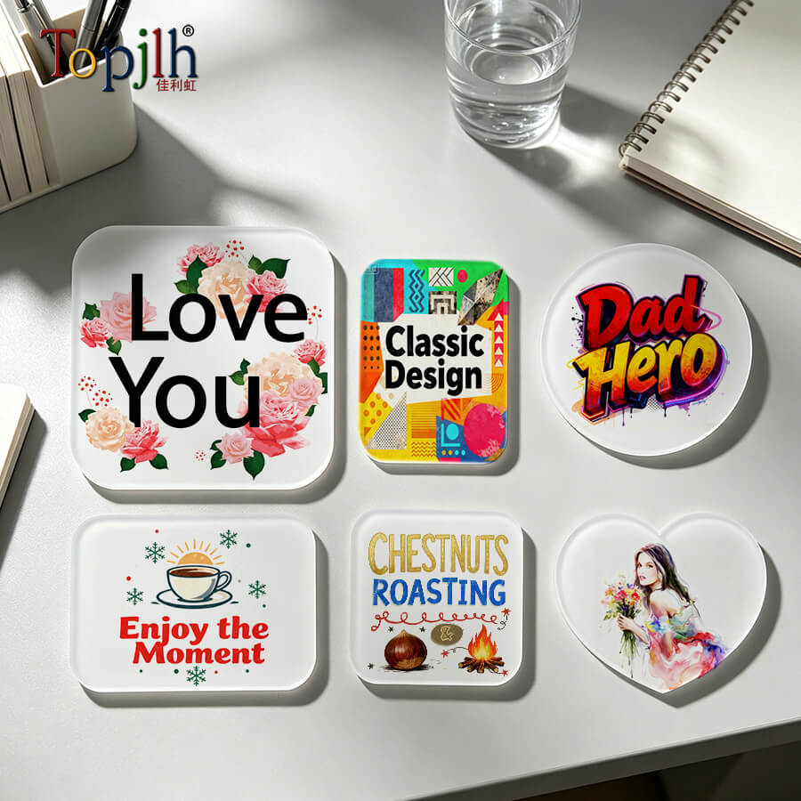 custom sublimation acrylic magnets, wholesale personalized fridge magnets