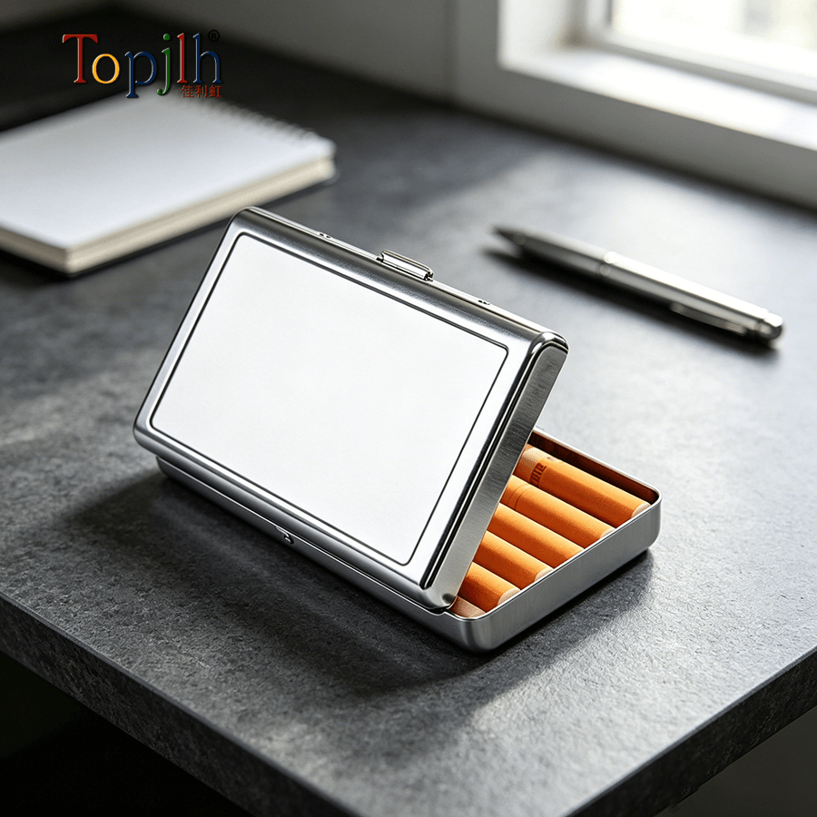 metal cigarette case gift