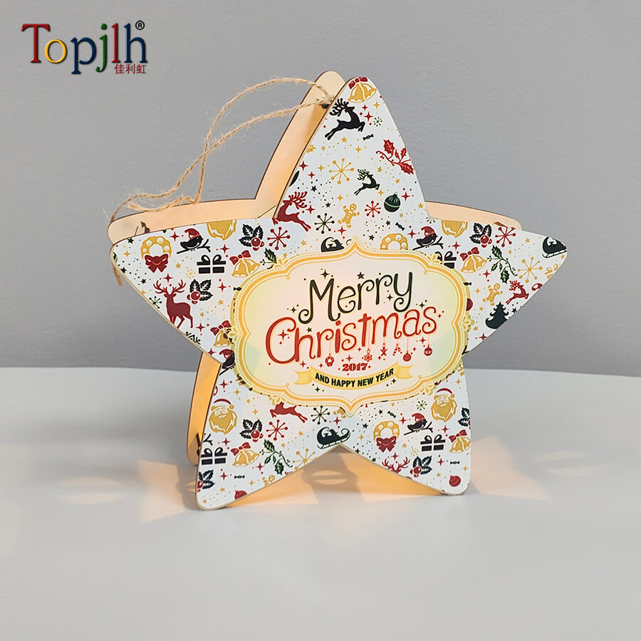Christmas sublimation lanterns