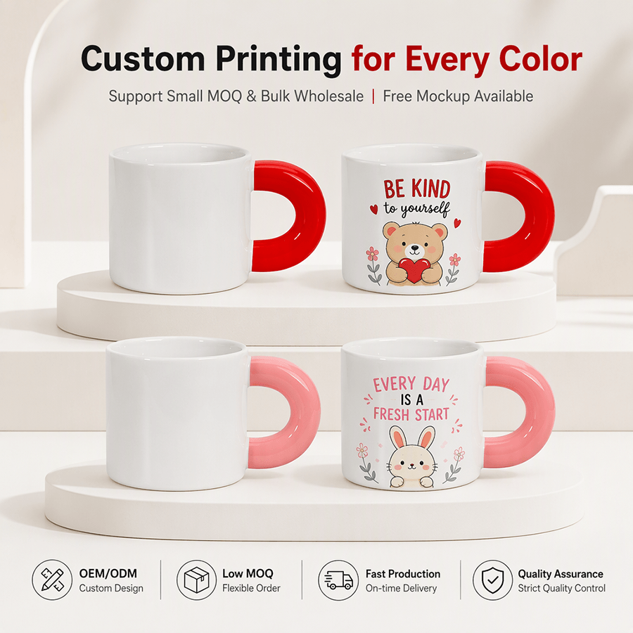 sublimation ceramic mug custom