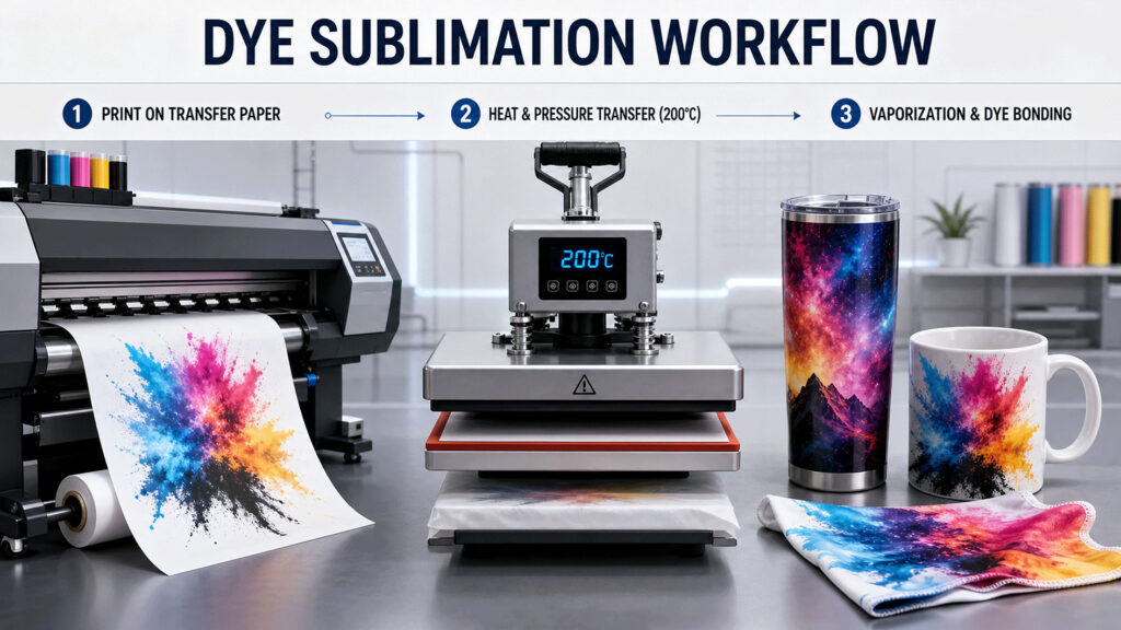 sublimation without transfer paper