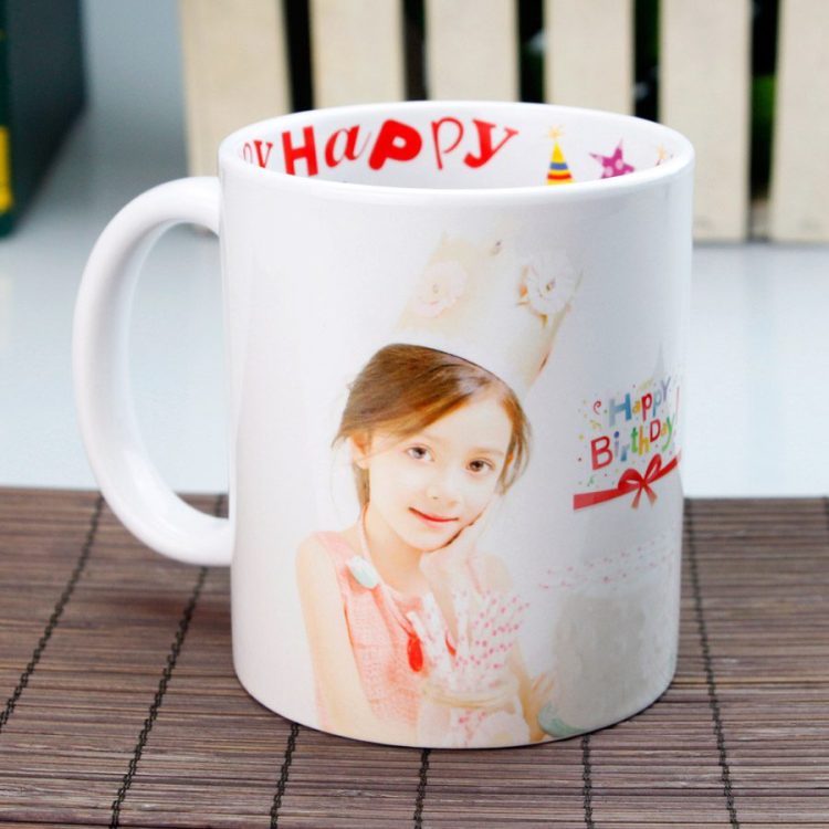 wholesale Inside Printed 11oz Sublimation Ceramic Mug-Birthday