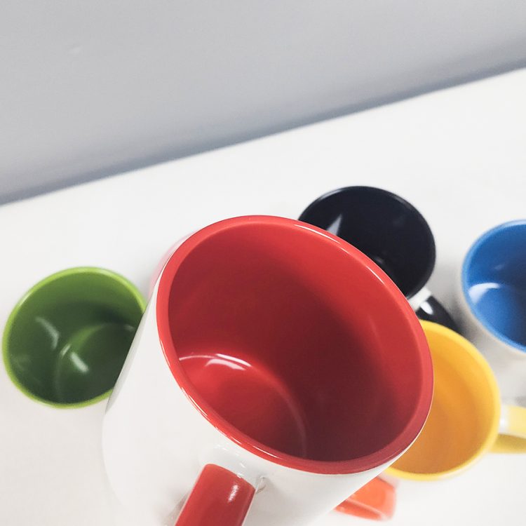 wholesale 380ml sublimation ceramic coffee mugs