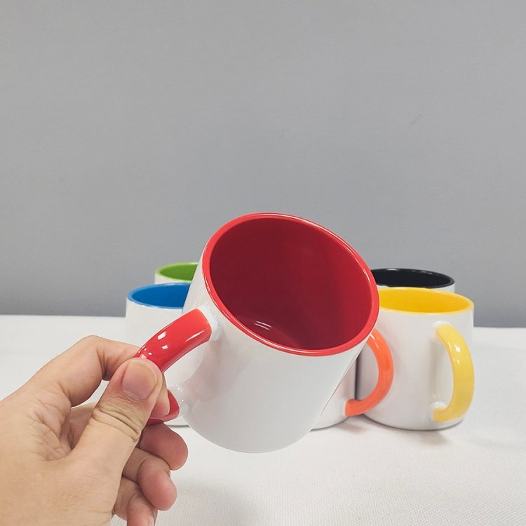 wholesale 380ml sublimation ceramic coffee mugs