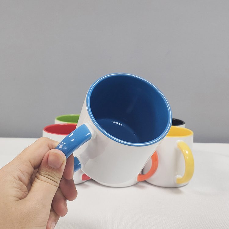 wholesale 380ml sublimation ceramic coffee mugs