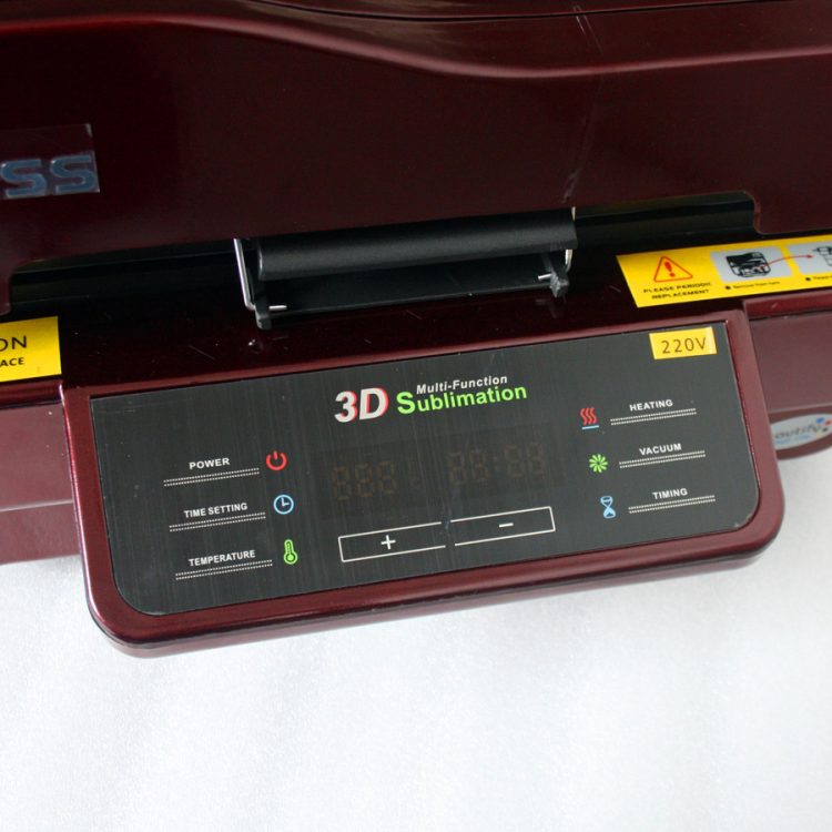 3D Vacuum Heat Press Machine for Multiple Products