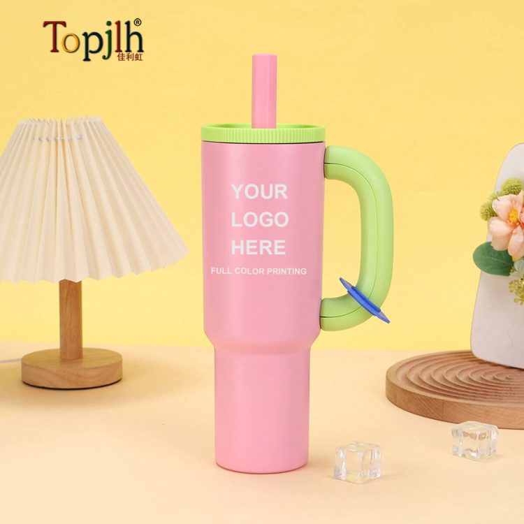 40oz Vacuum Insulated Tumbler with Handle