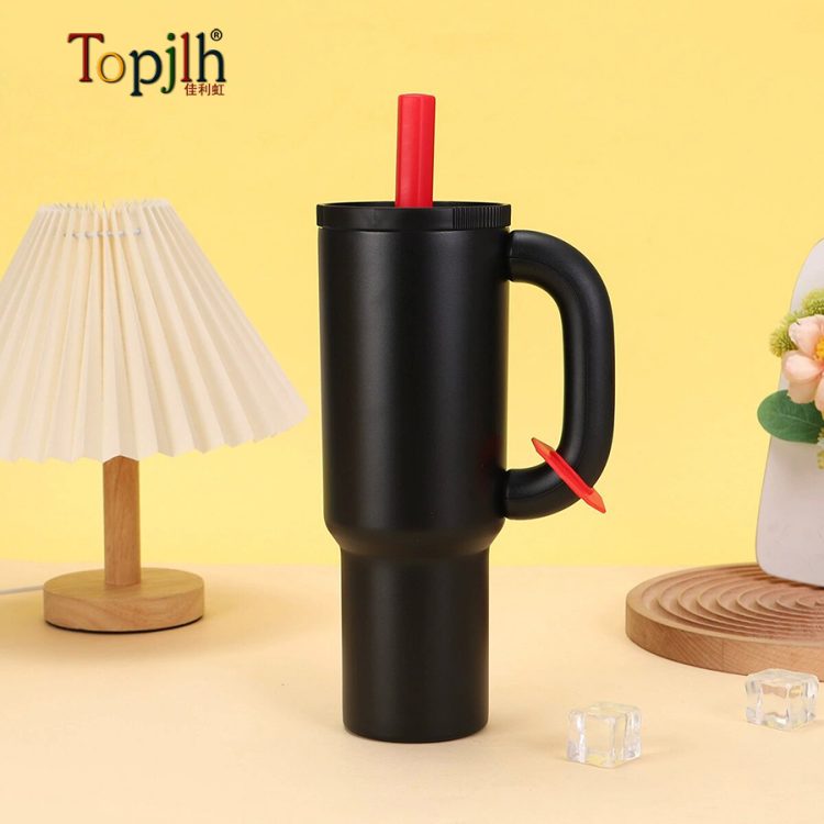 40oz Vacuum Insulated Tumbler with Handle