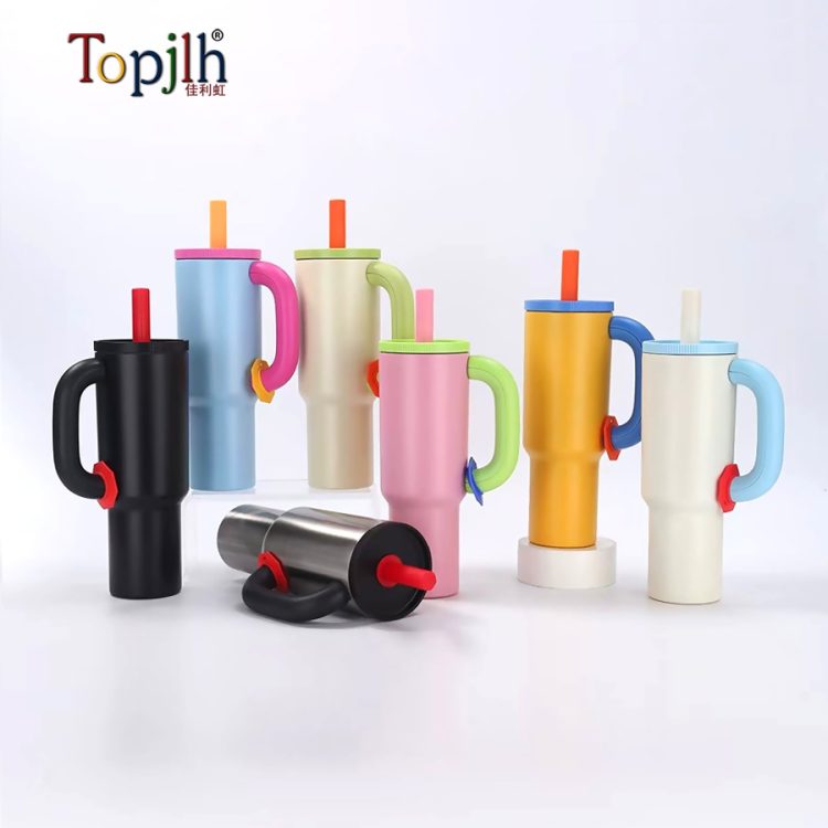 40oz Vacuum Insulated Tumbler with Handle