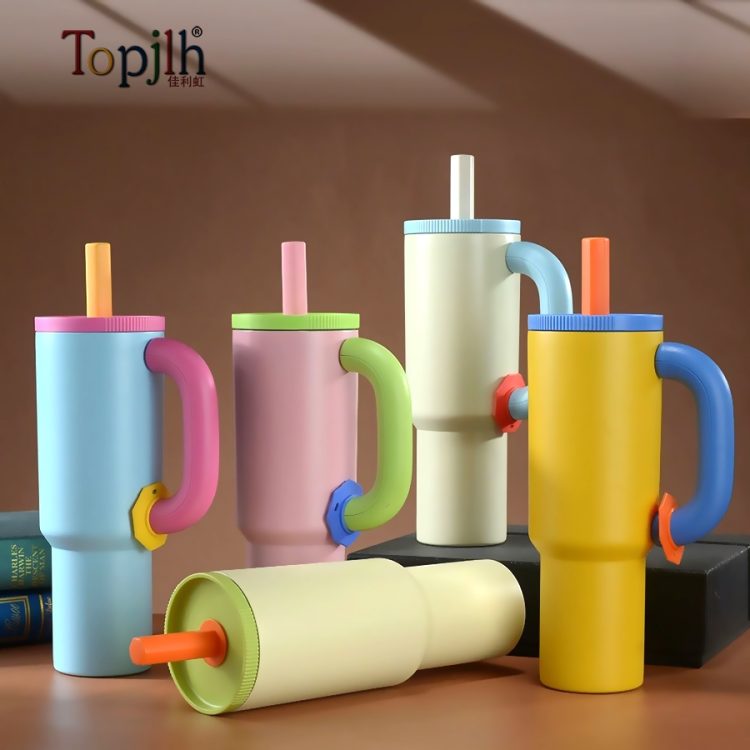 40oz Vacuum Insulated Tumbler with Handle