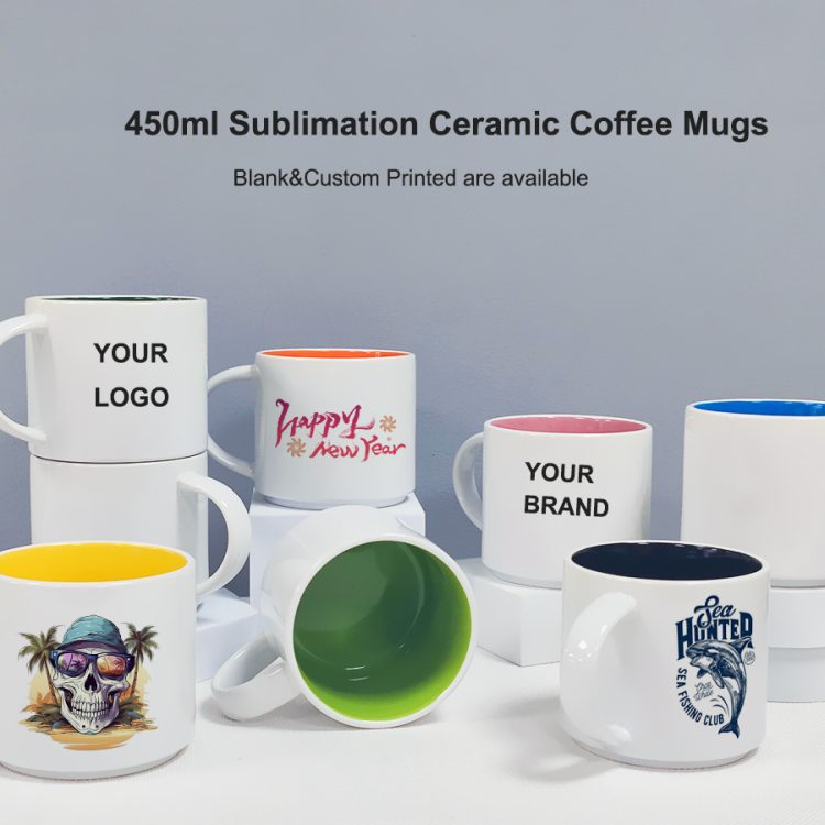 blank sublimation mugs 450ml wholesale