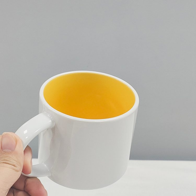 Custom 450ml Sublimation Ceramic Mugs