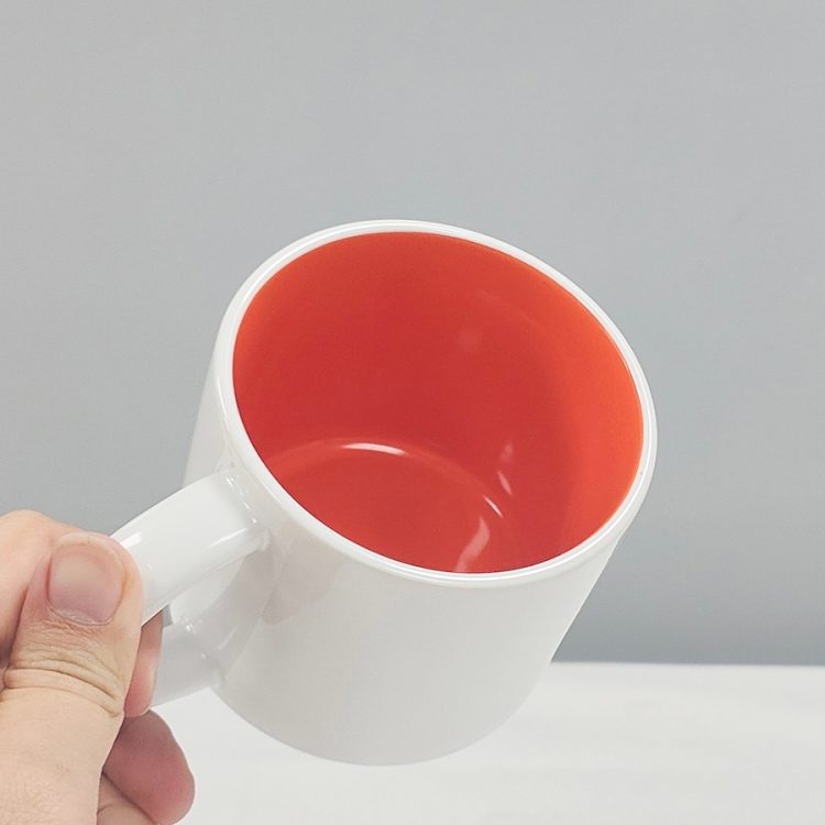 Custom 450ml Sublimation Ceramic Mugs