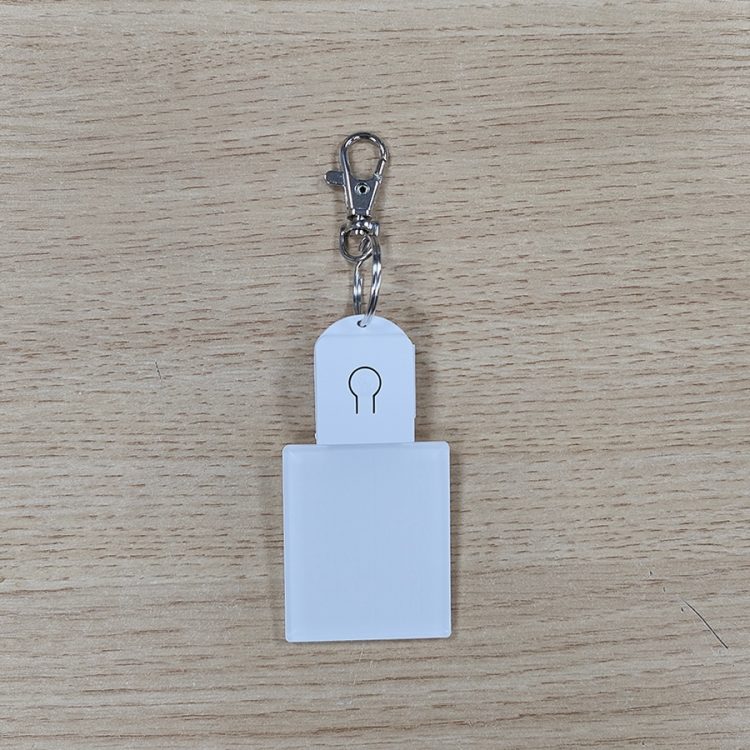 Personalized LED Lighted Acrylic Keychains