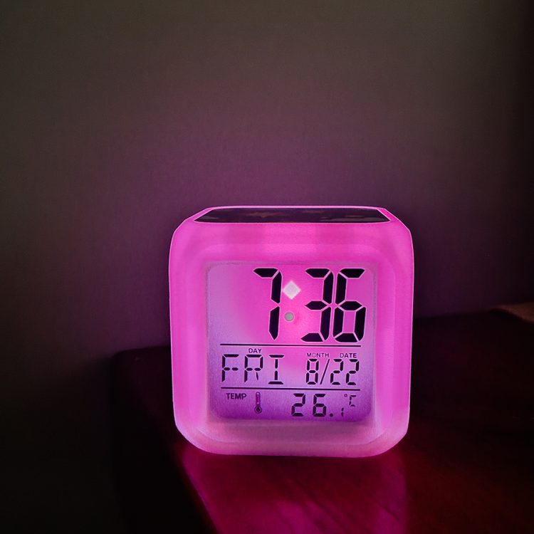 Personalized Sublimation Digital Clock