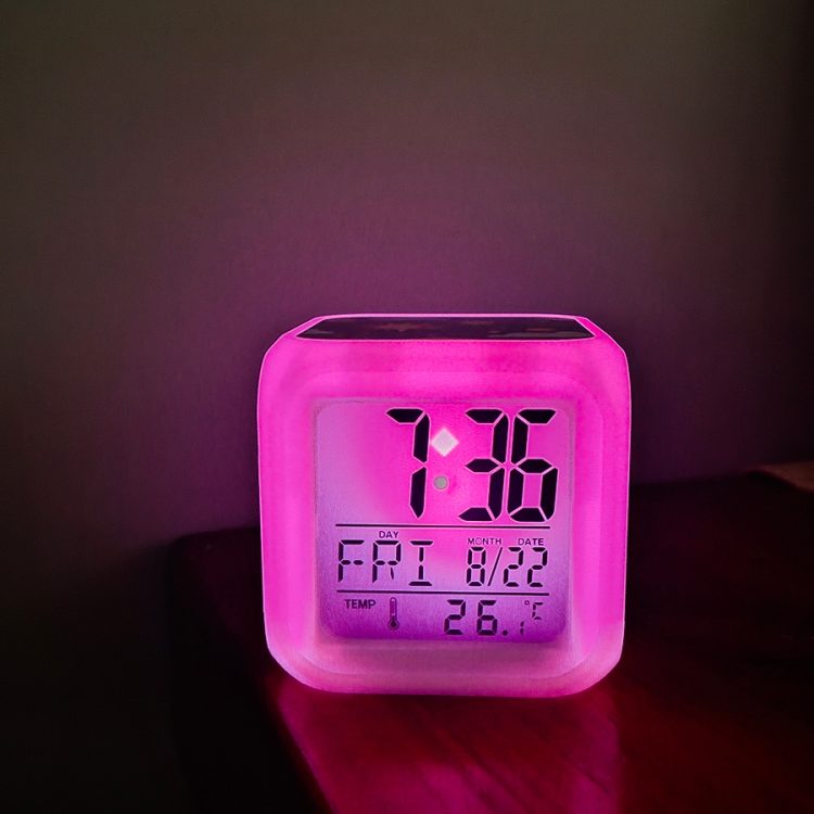 Personalized Sublimation Digital Clock