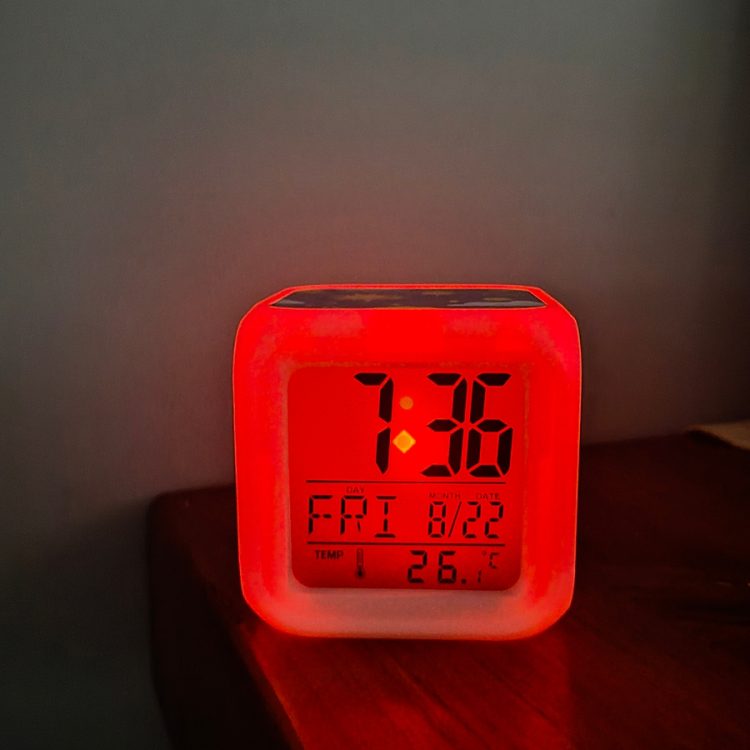 Personalized Sublimation Digital Clock