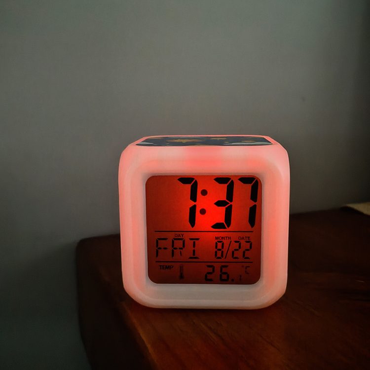 Personalized Sublimation Digital Clock