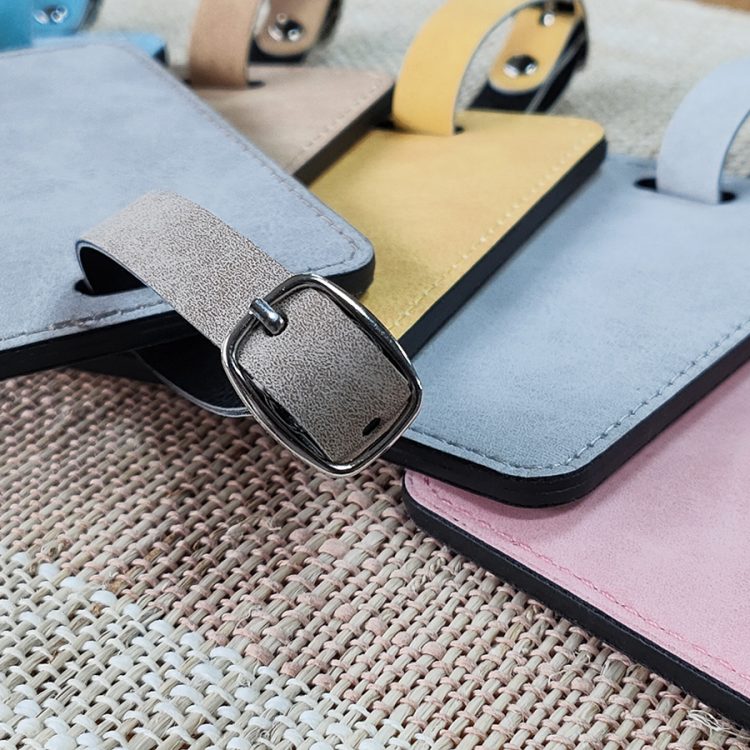 Personalized Sublimation PU Leather Luggage Identification Tag