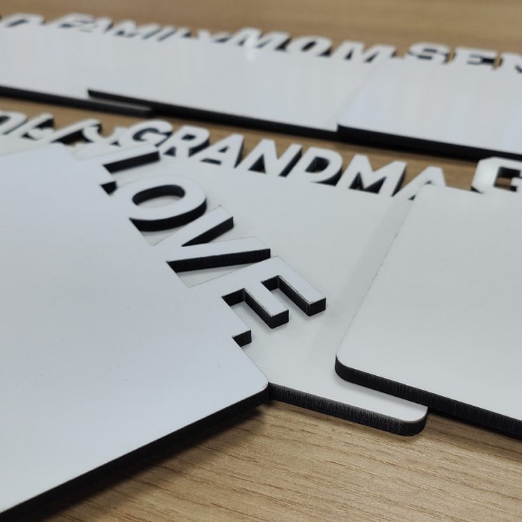 Custom Sublimation MDF Photo Frames