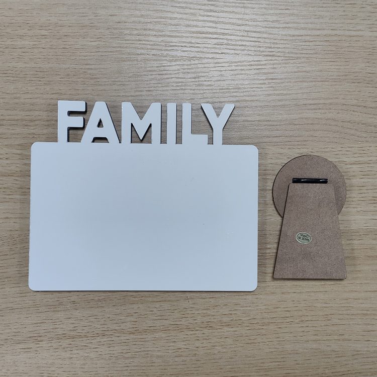 Wholesale Sublimation Blanks Photo Frame -FAMILY